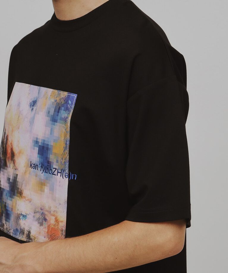 tk.TAKEO KIKUCHI「モザイクアブストTシャツ」|Tシャツ・カットソー|