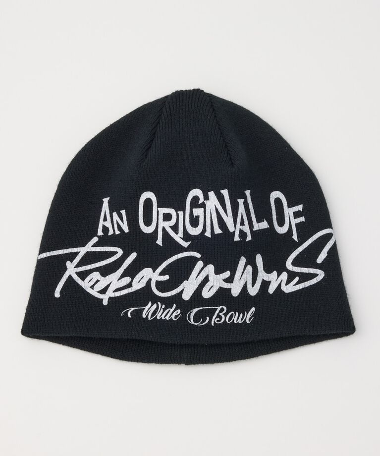 RODEO CROWNS「レタリングビーニー」|その他|BLK