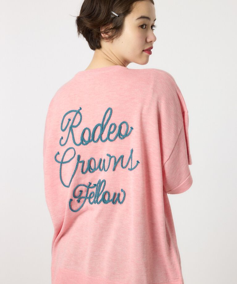 RODEO CROWNS「スクリプトロゴニットトップス」|ニット・セーター|